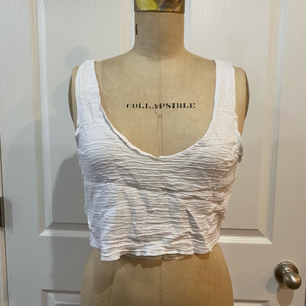 White urban outfitters flowy tank top